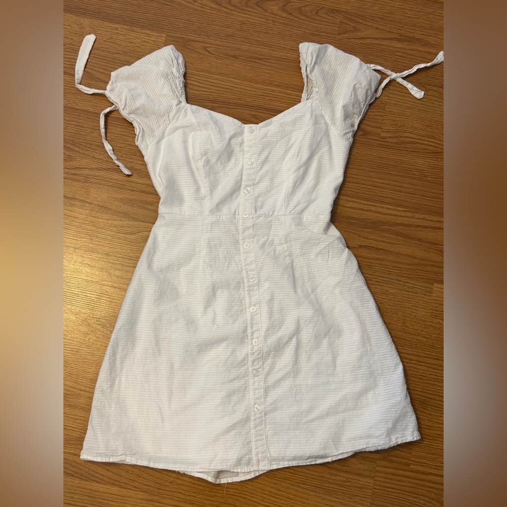 Crystal Doll White Smocked Dress